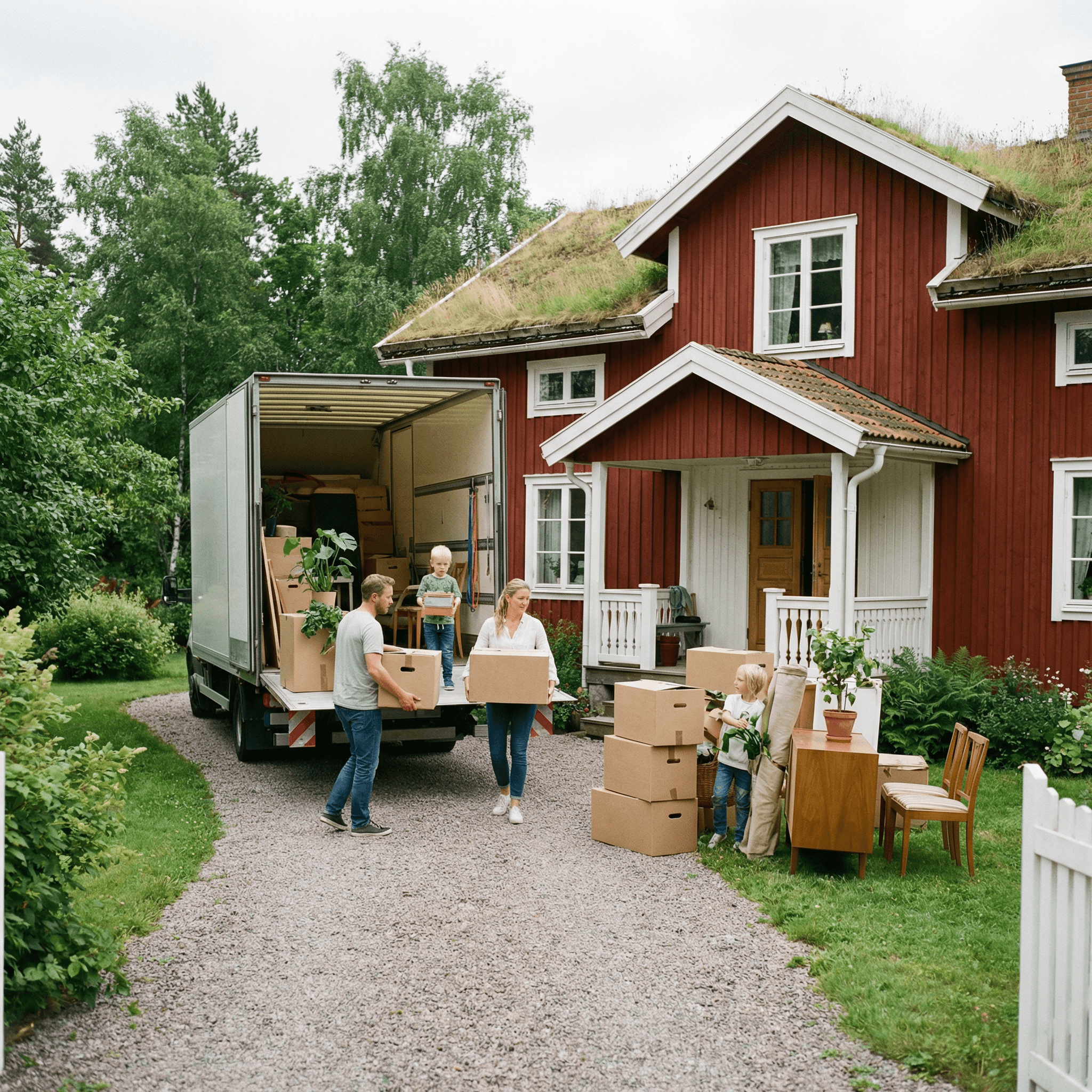 Flytta till eller från villa – vad skiljer? – Flytt till villa kräver ofta mer planering och ev. större fl…