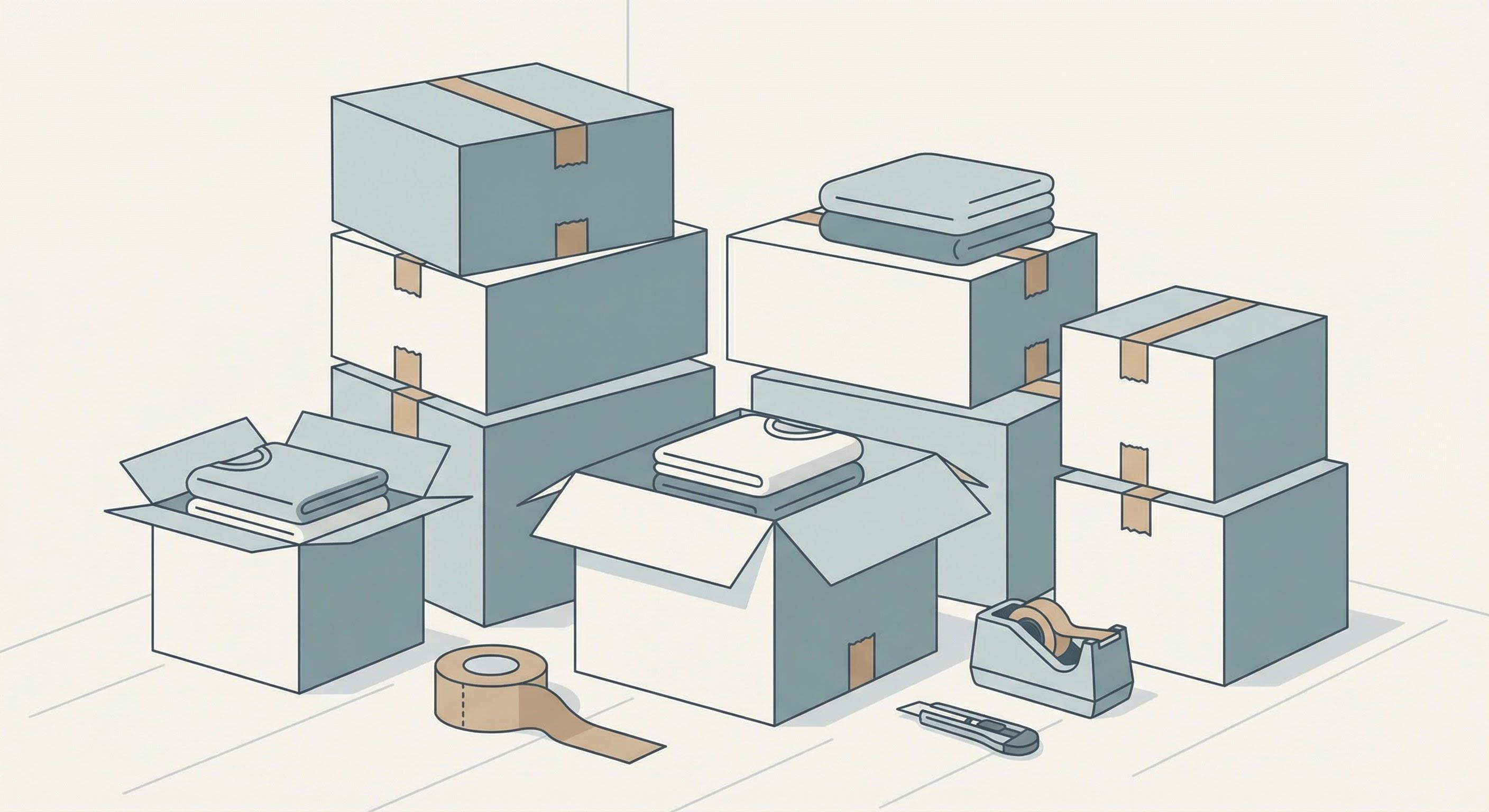 Hur packar man effektivt? – Så packar du effektivt inför flytt: ordning, material och ti…