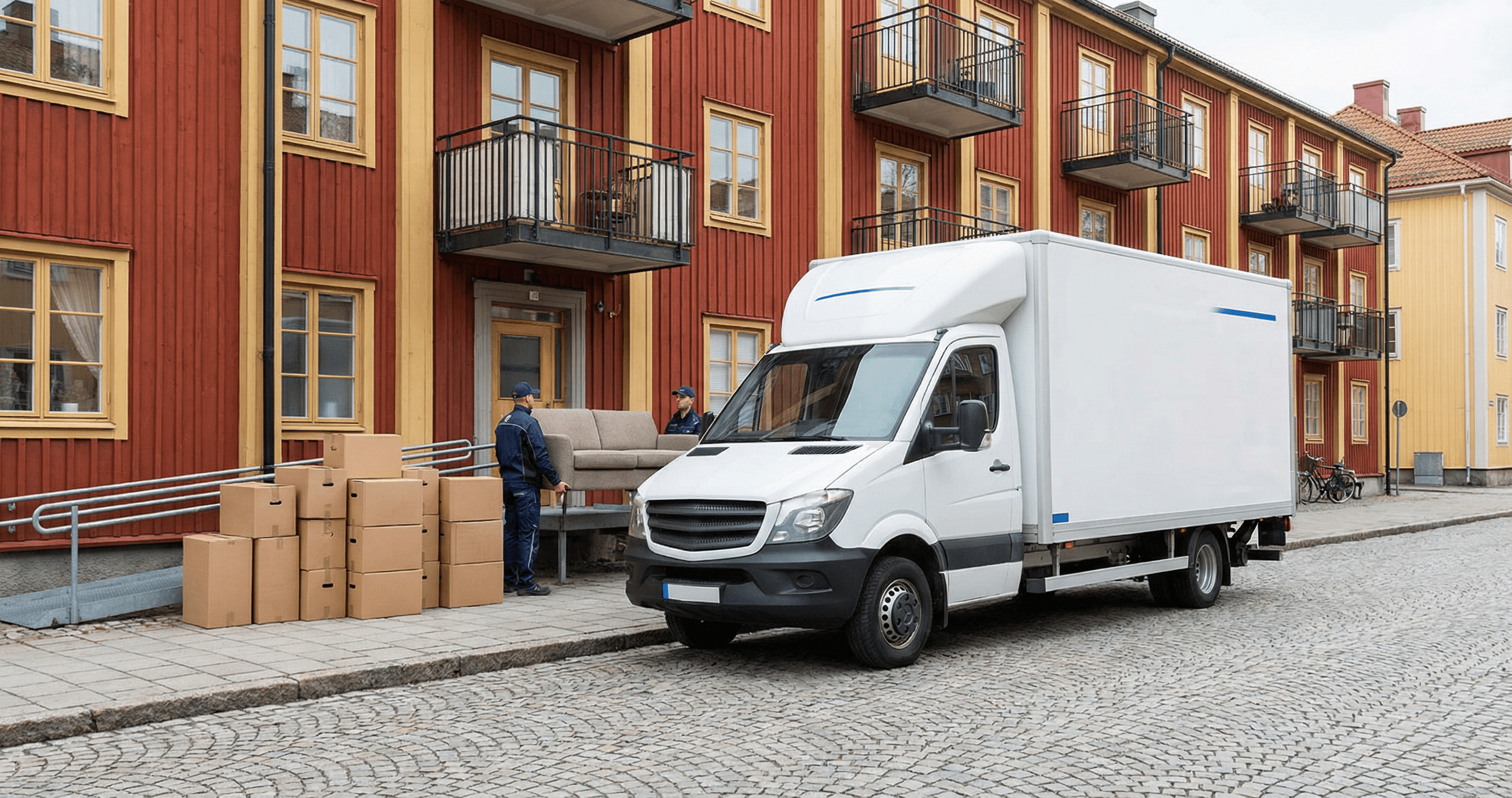 Flyttfirma i Sverige – professionell flytthjälp