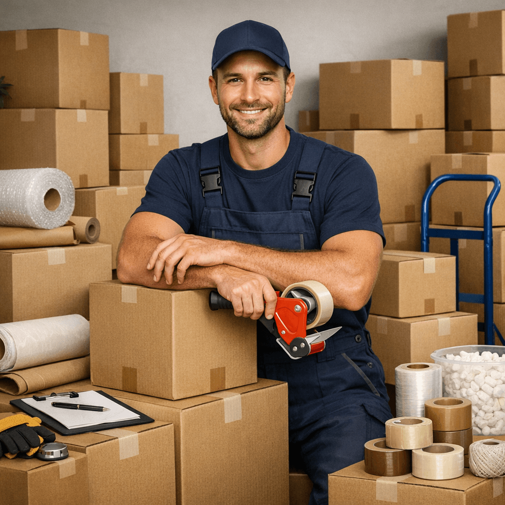 Packning vid flytt – flyttkartonger och tips