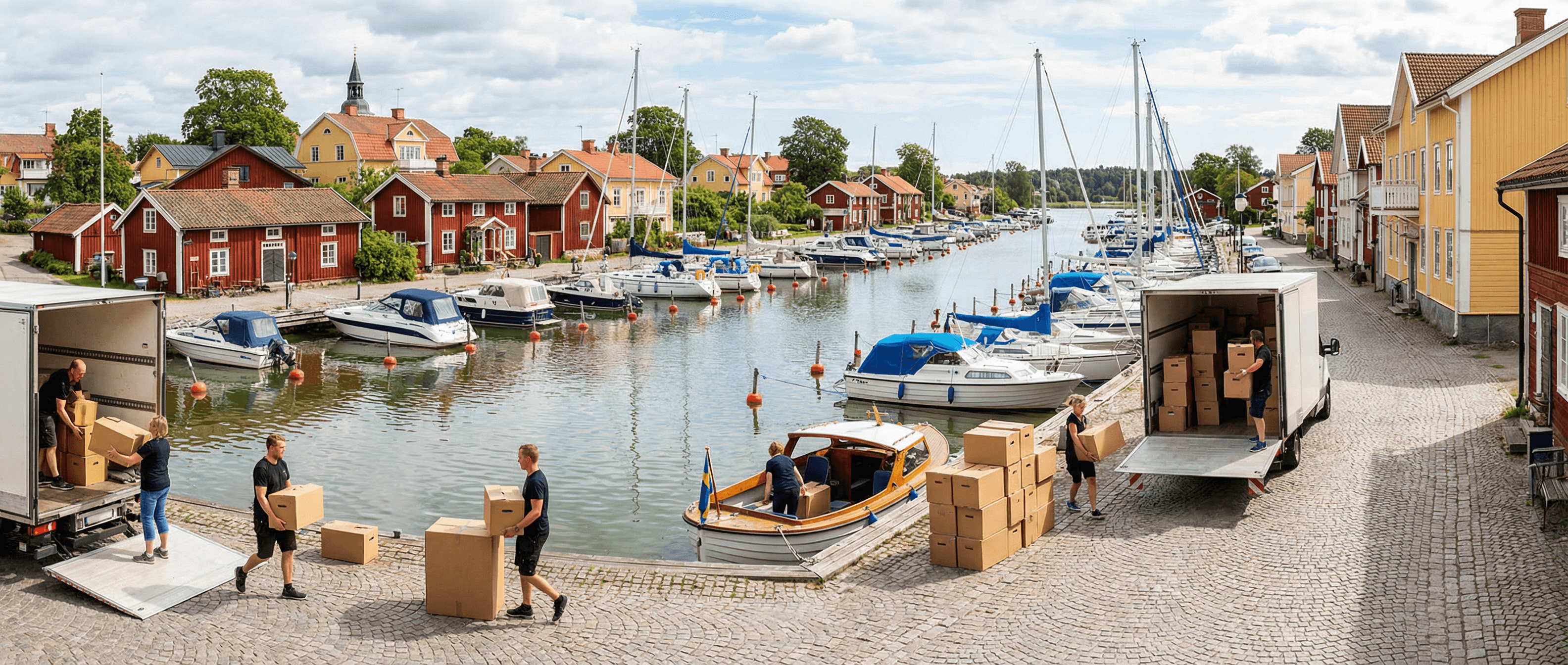 Flyttfirma i Trosa – flytt och flytthjälp